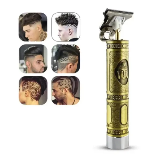 Cortador de Cabelo T9 Profissional Para Barba Masculina - Designer Aleatório - Imagem 5