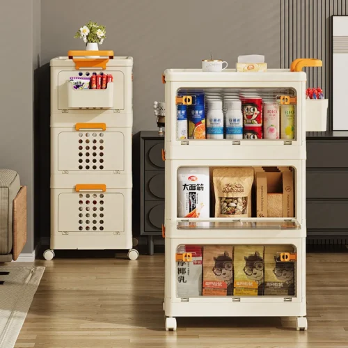 Prateleira com Roda, Sala, Banheiro e Cozinha 3, 4 Camadas - Imagem 3